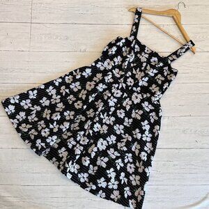 Torrid Dress Womens Size 12 Pin Up Rockabilly Daisy Speckled Fit & Flare Skater